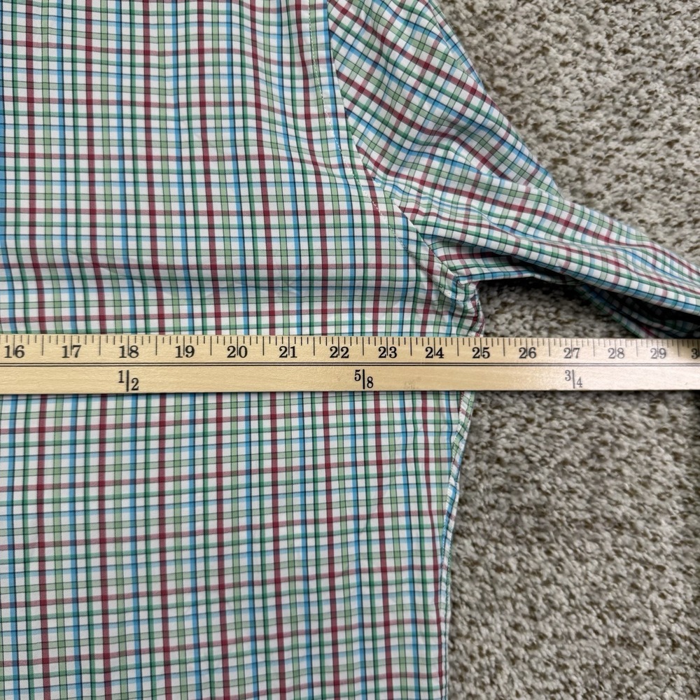 Peter Millar Shirt Mens Large Summer Comfort Performance Long Sleeve Button Down - Picture 14 of 16
